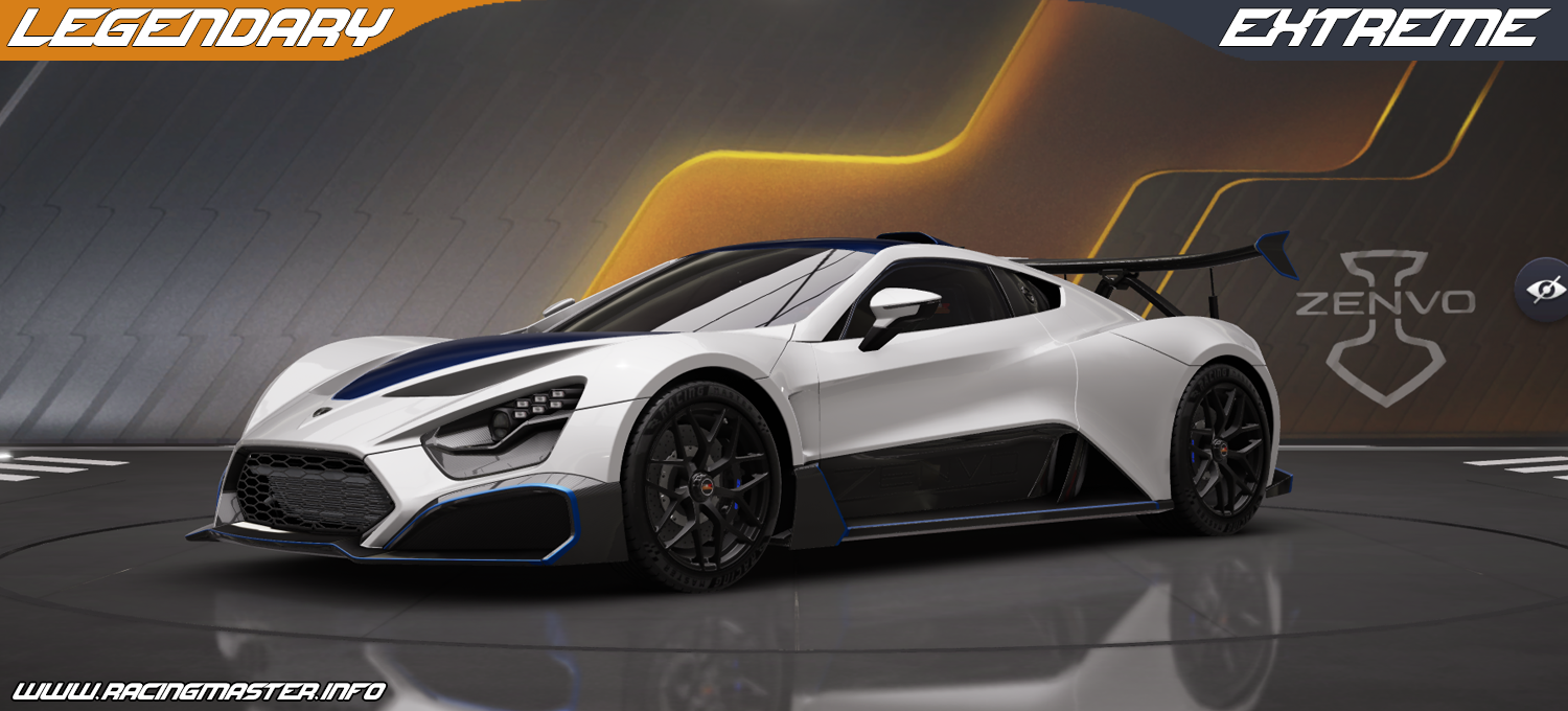 Zenvo Racing Master Zenvo TSR-S `18 - Racing Master Database