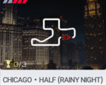 Chicago Half (Rainy Night)