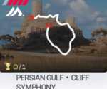 Persian Gulf Cliff Symphony