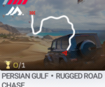 Persian Gulf Rugged Road Chase